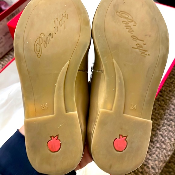 PomD’api girl’s dress shoes size EU24 Golden - Picture 3 of 4